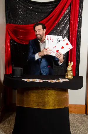 Live card magic show featuring Adam Stone
